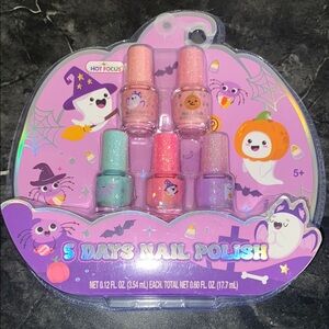 Hot Focus 5 Piece Halloween 👻 Nail Polish Set